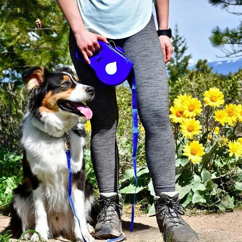 πΎ 3-in-1 Dog Leash β Bottle, Bowl & Leash in One!