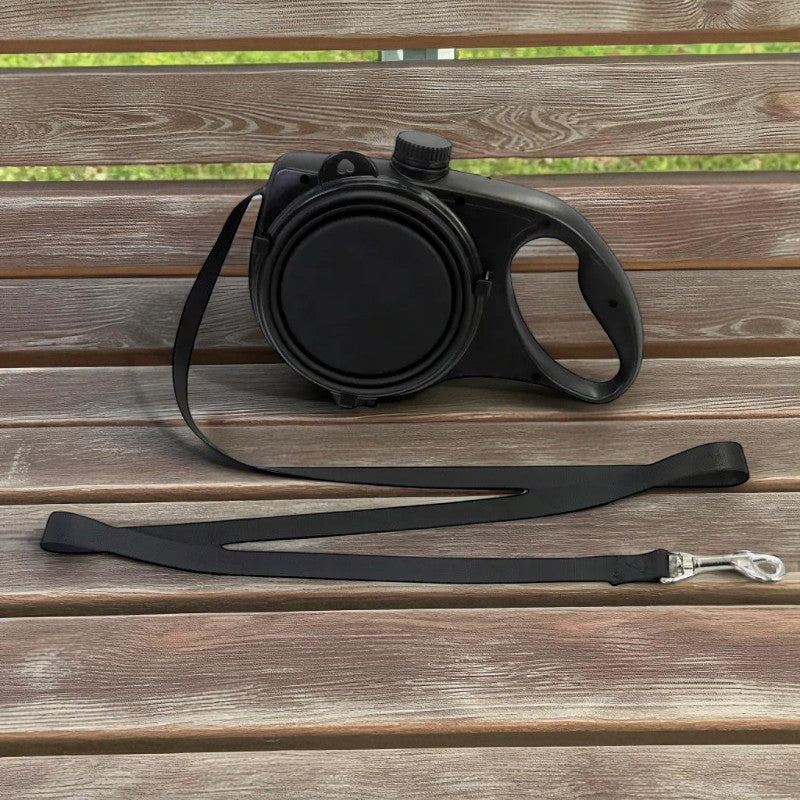 πΎ 3-in-1 Dog Leash β Bottle, Bowl & Leash in One!